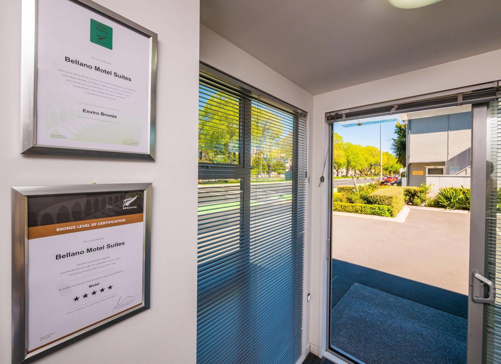 Bellano Motel Suites Christchurch Zewnętrze zdjęcie Entrance to the Business Model School